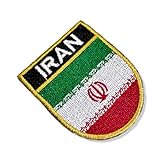 BP0429E 011 Bandeira Irã Patch Bordado 5 7×6 8cm D Matriz Para Bordar 