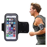Braçadeira Celular Corrida Esporte Suporte Celular Braço Cor Preto