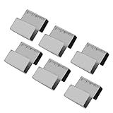 Braçadeira De Vidro Braçadeira De Vidro De Aço Inoxidável Suporte De Corrimão Suporte De Borda Para Vidro Com 50 Peças Braçadeira De Vidro Para Vidro De Estufa