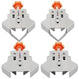 Braçadeira Triangular Para Carpintaria De 2-4 Peças- Braçadeira De ângulo Reto Para Marcenaria- Aço Inoxidável- Braçadeira De Canto De 90 Graus- Tipo Aberto E Fechado- Ferramenta De Fixação De Madeira