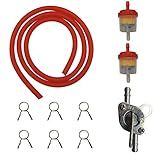 Braçadeiras De Filtro De óleo Para Mangueira De Combustível A Gás Válvula De Desligamento De Combustível Petcock Interruptor De Gasolina Para 50cc 70cc 110cc 125cc 150cc 250cc Mini Bike Dirt Bike Pit
