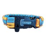 Bracelete Sobrevivência Pulseira Paracord Pederneira Apito