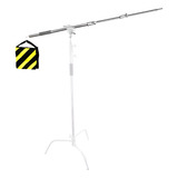 Braço Girafa Inox Greika Cs 330x 225cm Com Bolsa Contrapeso