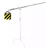 Braço Girafa Inox P Tripé Greika Cs 330x225cm Contrapeso