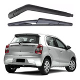 Braco Limpador Traseiro E Palheta Etios 2013 2014 2015 2016