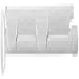 Braço Para Chuveiro Com Capa De 30cm Branco