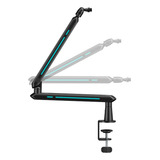 Braço Suporte Articulado Microfone Mesa Low Profile P Fifine