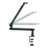 Braço Suporte Articulado Microfone Mesa Low Profile P Fifine