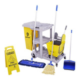 Bralimpia Carro Multifuncional America Completo Kit 3