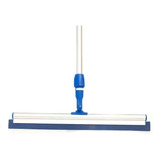 Bralimpia Rodo Twister 45 Cm Borracha Articulado Cabo Extensível 1 40m Cor Azul