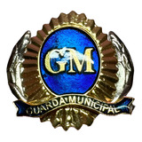 Brasão Guarda Municipal Broche De Boina