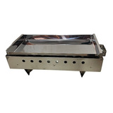 Braseiro Churrasqueira Inox Uruguaio De Mesa