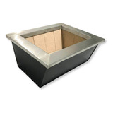 Braseiro De Embutir De 700x500mm Para Churrasqueira