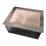 Braseiro Duplo 63x44 Peto Aço Carbono Pronta Entrega