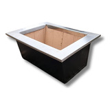 Braseiro Refratário 50cmx40cm Embutir Churrasqueira Gourmet