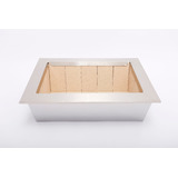 Braseiro Simples 60x40 Inox 430