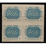Brasil 1934 C 72 Quadra Selo Exp Filatelica Nacional Rj 700r
