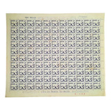 Brasil 1972 Rhm 542 Folha Selos Cifras 20cts Pp Fsf E P f