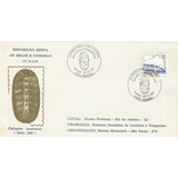 Brasil 1980 Carimbo Envelope Exposição Mista Selos E Conchas