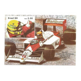 Brasil Bloco Novo Ayrton Senna Campeão Mundial 1989 