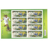 Brasil Linda Folha Do Centenário Seleção Brasileira 2014 