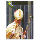 Brasil Lindo Bilhete Postal Visita Papa