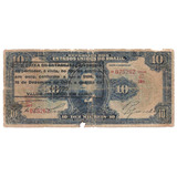 Brasil R 178 10 Mil Réis 1926 Autografada Série 10 Bc mbc
