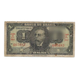 Brasil R 193 1 Mil Réis 1923 Autografada Série 34 Mbc