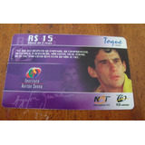 Brasil Toque Tco Ayrton Senna Lilas Empenho Esforço