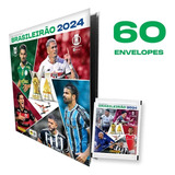 Brasileirão 2024 Álbum Capa Dura Kit Com 60 Envelopes