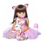 Brastoy Bebe Reborn Boneca De Silicone Realista Boneca Princesa