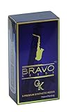 Bravo Palhetas Sintéticas Para Saxofone Alto Força 1 5 Modelo BR AS15