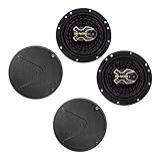 Bravox Par De Auto Falante Triaxial 6 Polegadas B3x60g Com Tela 4 Ohms 100W RMS 200W Máx 60Hz A 20kHz 89dB 4 5cm Montagem Embutida Garantia 12 Meses
