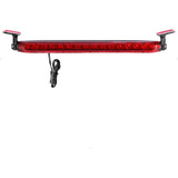 Break Light Led Universal Vermelho 19 5cm 16 Leds