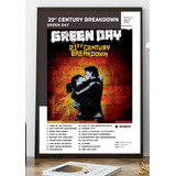 breakdown-breakdown Quadro Green Day Spotify 30x20cm Todos Albuns