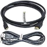 BRENDAZ Kit De Cabo HDMI E USB Compatível Para Câmeras De Vídeo Canon VIXIA HF R800 Vixia HF G50 4K HDMI De Alta Velocidade Para Mini Cabo HDMI 4K E Mini Cabo USB 2 0 Cabo De Carregamento De Dados 1 8 M 