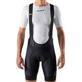 Bretelle Ciclismo Masculino Ert Carbon Forro Pro Tour Mtb