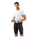 Bretelle Ciclismo Masculino Free Force Performance Preto