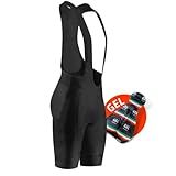 Bretelle Ciclismo Masculino Preto Forro Em Gel Mtb Confortável As2 Alpha X L Regular Regular 