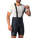 Bretelle De Ciclismo Masculino Free Force Classic Preto Forro Invert 3D Bike Mtb Speed