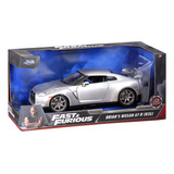 Brian Nissan Gtr R35 Velozes Furiosos Fast Furious Jada 1 24