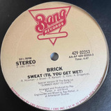 Brick Sweat til You Get Wet 12 Single Vinil Us
