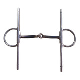 Bridão Agulha Inox Bocal Grosso De Ferro Para Cavalo Oferta