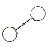 Bridão D Em Inox Para Doma E Adestramento Bocal Articulado