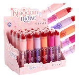 Brilho Labial Kingdom Make Vivai Teen Caixa Com 24 Unidades