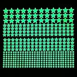 brilho estrelas fluorescentes adesivos pareestrelas luminosas adesivos parequarto estrela decoracao quarto meninas criancas