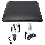 Brilluxa DVD Player Portátil 1080P 7in HD Tela Giratória Suporte Tela De Sincronização USB Cartão De Memória Carro MP5 Player De Vídeo Para Crianças E Carro