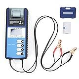 Brilluxa Testador De Bateria De Carro Bt900 Analisador De Sistema De Carregamento Com Impressora Verificador De Carregamento De Veículo Digital Lcd Testador De Tensão De Bateria