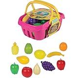 Brincando De Casinha Cesta De Frutas Braskit Multicor
