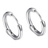 Brinco Argola Masculino Feminino Aço Inox Antialérgico 1 Par